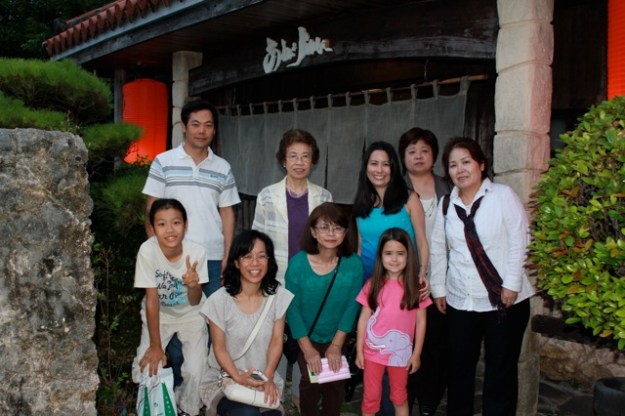 First evening in Okinawa. Dinner with some of our family! June 5, 2013. — at Okinawa｜沖縄.