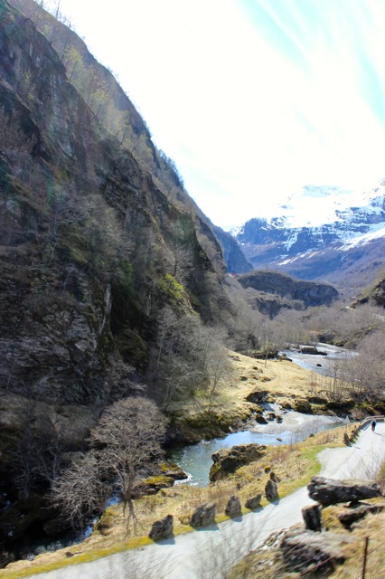 A beautiful shot of the valley.
