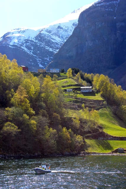 The charming Village of Undredal!