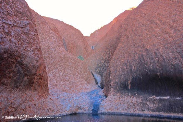 Ayers Rock Watering hole Kantju Gorge