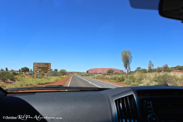 Ayer Rock Car View